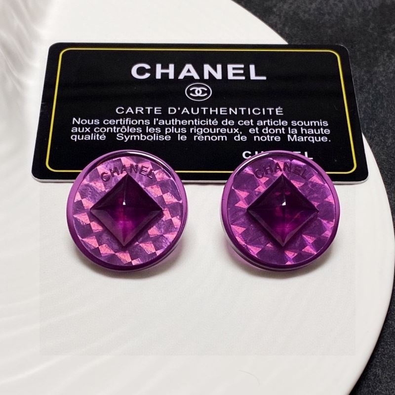 Ch*el earrings